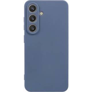 EIDERWOOD - Samsung Galaxy S25 Blødt Plast Cover - Anti-Ridse Beskyttelse og Fiberforing - Blå