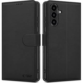 Samsung Galaxy A36 Tech-Protect Pungetui med Magnet og Stativ - Sort