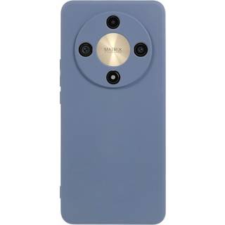 EIDERWOOD Honor Magic6 Lite 5G Plast Case – Beskyttende Cover med Fiberforing og Præcis Kameraudskæring - Blå