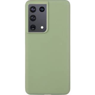 EIDERWOOD Samsung Galaxy S21 Ultra Silikone Bagside Cover - Grøn