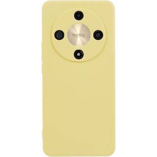 EIDERWOOD Honor Magic6 Lite 5G Plast Case – Beskyttende Cover med Fiberforing og Præcis Kameraudskæring - Gul