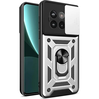 EIDERWOOD OnePlus 13R 5G Håndværkercover med Kickstand med Kamera Slider - Sølv