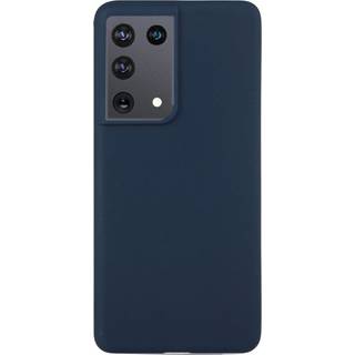 EIDERWOOD Samsung Galaxy S21 Ultra Silikone Bagside Cover - Mørkeblå