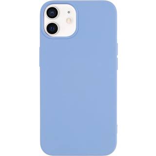 EIDERWOOD iPhone 12 Mini Fleksibelt Plast Bagside Cover - Lyseblå