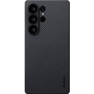 PITAKA Ultra-Slim Case - Black/Grey Twill - Samsung Galaxy S25 Ultra