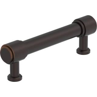 Amerock Faircrest 3-3/4 tommer (96 mm) Center-to-Center olie-gnidet bronze kabinet Pull BP37463ORB