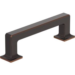 Amerock Overligger 3-3/4 tommer (96 mm) Center-to-Center olie-gnidet bronzekabinet Trk BP37442ORB