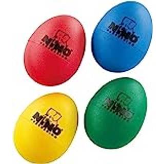 Meinl Nino Plastic Egg Shaker -sortiment af 4 stykker