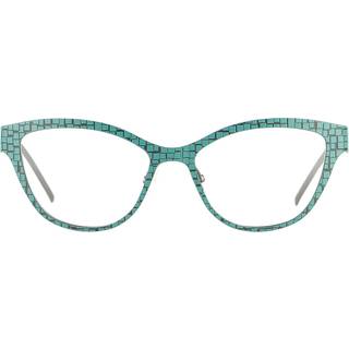 VANNI V4423 C19 54 Briller Mænd Grøn - Pattern Black Green - 54mm