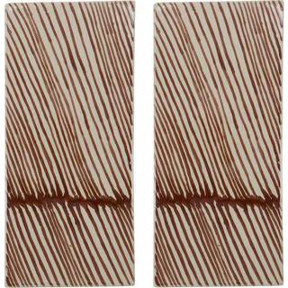 House Doctor 2 Stk Serveringsbræt Diva Brun