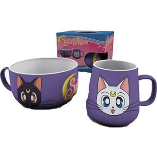 ABYStyle Sailor Moon kop og skål (Luna og Artemis)