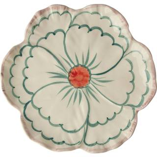 RICE Rice Flower tallerken Ø19,5 cm Pink border