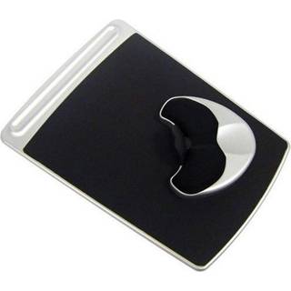 Fellowes Easy Glide Gel h?ndled hvile og musepude - Sort 93730