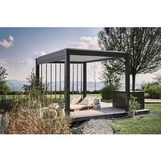 Biohort, Pergola størrelse 4 x 3 metallic mørkegrå/sølv