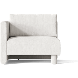 Dase Sofa Armrest Left - Bouclé - Off-white