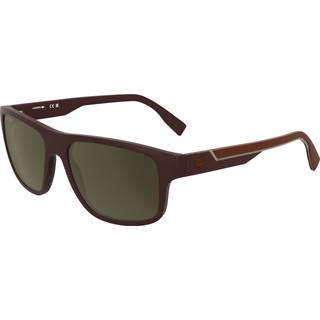 Lacoste L6057S 601 57 Solbriller Mænd Burgunder - Matte Burgundy - 57mm