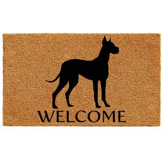 Calloway Mills AZ105601729 Great Dane Doormat 17 """" X 29 """" Natural/Black