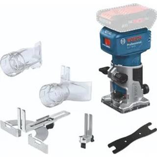 Batteridrevet kantfræser Bosch GLF 18V-8 Professional; 18 V (uden batteri og oplader) + Tilbehør