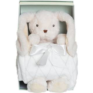 Teddykompaniet Svea Bamse med Tæppe i Gaveæske, Creme
