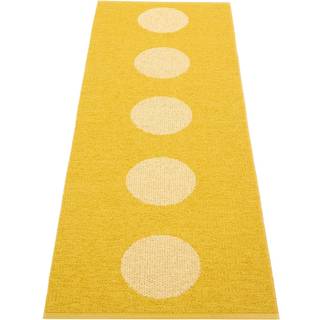Pappelina Vera Pop Tæppe 70x200 Cm Mustard / Pale Yellow - Plasttæpper Pvc Sennepsgul - VP5720