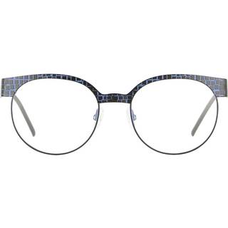 VANNI V4422 C01 51 Briller Kvinder Blue - Black Top Pattern Blue Black - 51mm