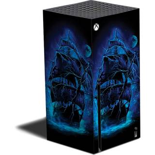 Mightyskins Skin kompatibel med Xbox Series X - Pirate Storm | Beskyttende holdbar og unik vinylmærkatindpakningsdæksel | Let at anvende og skift