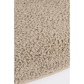 ALDO rundt bomuldsgulvtæppe - Beige