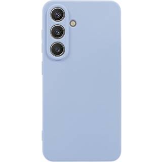 EIDERWOOD - Samsung Galaxy S25 Blødt Plast Cover - Anti-Ridse Beskyttelse og Fiberforing - Lyseblå