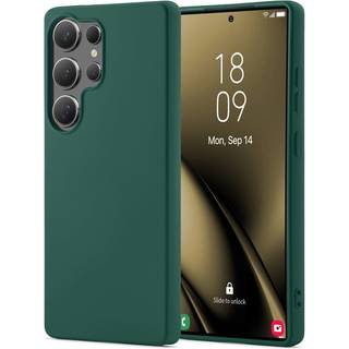 Mobique TPU Cover Samsung Galaxy S25 Ultra Mørkegrøn