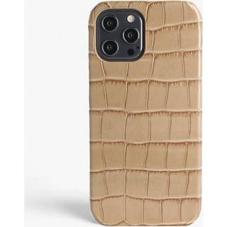 The Case Factory Cover iPhone 12 Pro Max Croco Sand