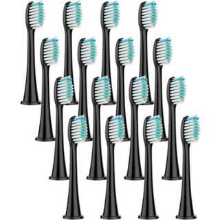 16-Pakke Udskiftningshoveder til Philips Sonicare Serierne 3, 6, 9