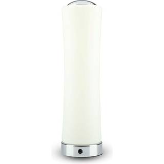 18W LED Bordlampe - Designer, Touch Dæmpbar, 3000K, Hvid - Dæmpbar : Dæmper indbygget, Kulør : Varm