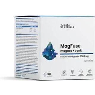 Aura Herbals - MagFuse: Magnesium + Zink 30 stk