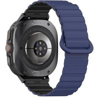 Samsung Galaxy Watch Ultra Magnetisk Silikone Sportsrem - 47mm - Blå