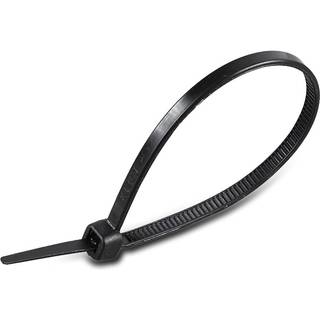 Kabelbinder 3,5*250mm Sort - Brandbarhedsklasse UL94-V2, 100 stk./pakke
