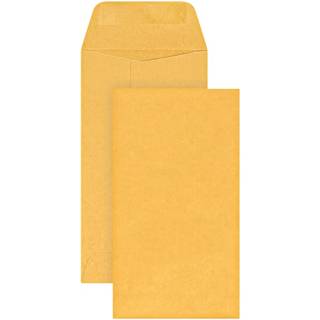 Office Depot Brand Coin konvolutter 3-1/2 """" X 6-1/2 """" Gummet SEAL MANILA BOX OF 500