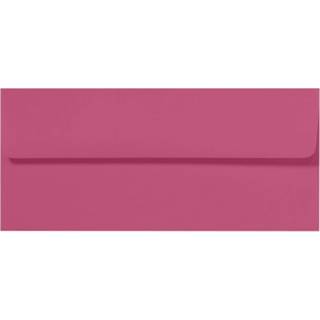 LUXPaper #10 Business Konvolutter | Peel & Press | 4 1/8"""" x 9 1/2"""" | Magenta Pink | 80 lb. Tekst | 250 stk