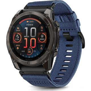 Universal Garmin Rem 26mm QuickFit - Classic Nylon - Mørkeblå