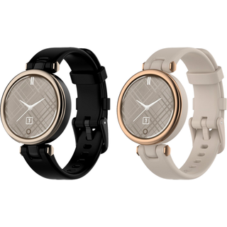 Garmin Lily Silicone Rem Sæt - Sort og Beige
