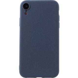 iPhone XR EIDERWOOD Mat Fleksibelt Plastik Bagside Cover - Mørkeblå