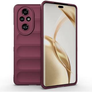 EIDERWOOD Honor 200 Pro (5G) Fleksibelt Plastik Cover - Mørkerød