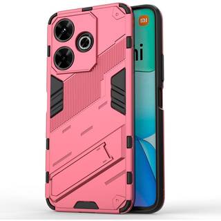 EIDERWOOD Xiaomi Redmi 13 Hybrid Håndværker Cover m. Kickstand - Lyserød