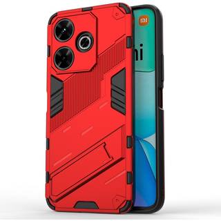 EIDERWOOD Xiaomi Redmi 13 Hybrid Bagside Cover m. Kickstand - Rød