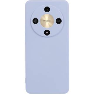 EIDERWOOD Honor Magic6 Lite 5G Plast Case – Beskyttende Cover med Fiberforing og Præcis Kameraudskæring - Lyseblå
