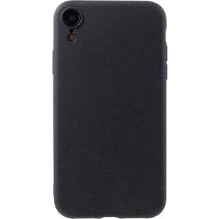 iPhone XR EIDERWOOD Mat Fleksibelt Plastik Bagside Cover - Sort