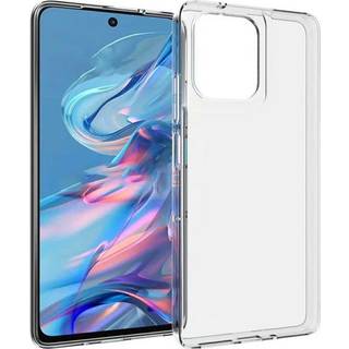 EIDERWOOD Motorola Moto G75 5G Bagside Beskyttelsescover i Fleksibelt Plast - Gennemsigtig