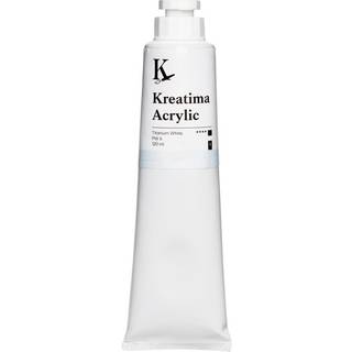 Kreatima Acrylic akrylfarve 120 ml – Titanium White PW 6