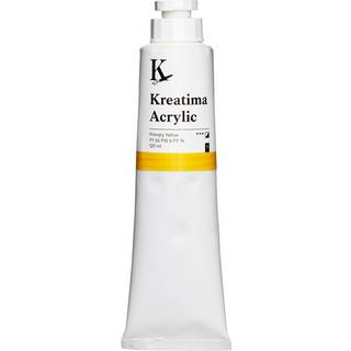 Kreatima Acrylic akrylfarve 120 ml – Primary Yellow PY 65 PW 6 PY 74