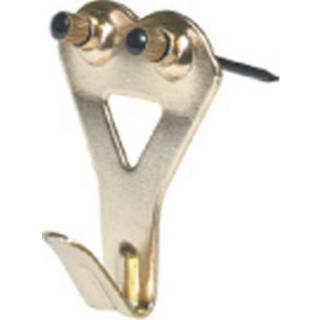 Hillman h?ngende-hardware 42085 klassisk billedb?jle (50 lb) 20 Pack Gold 20 Piece