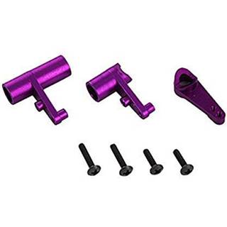 Redcat Aluminium Servo Saver og Bell Crank Set Purple (102057)